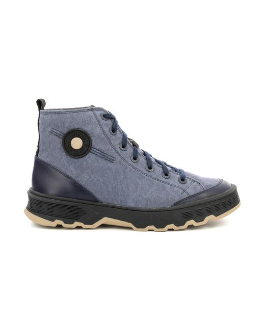 Kickers Hohe Top Sneakers Kick Way in Blue für Herren