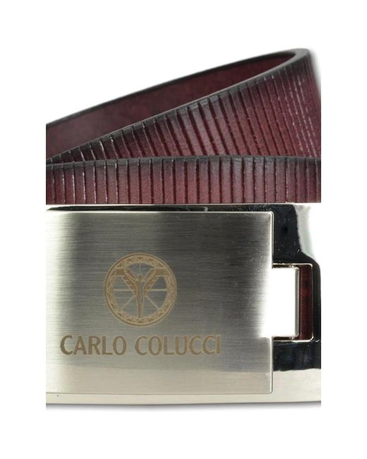 carlo colucci Brown Belts for men