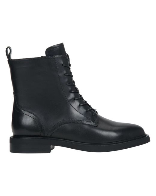 ESTRO Black Lace-Up Boots