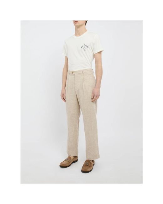 Amaranto Broek Voor Mannen in het Natural voor heren
