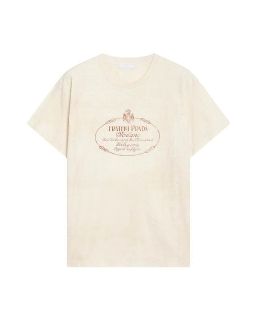Prada White T-Shirts