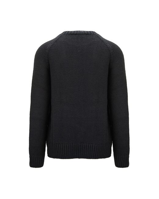 Round-Neck Knitwear DSquared² de hombre de color Black