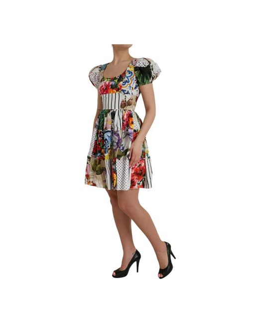 Dolce & Gabbana Red Short Dresses