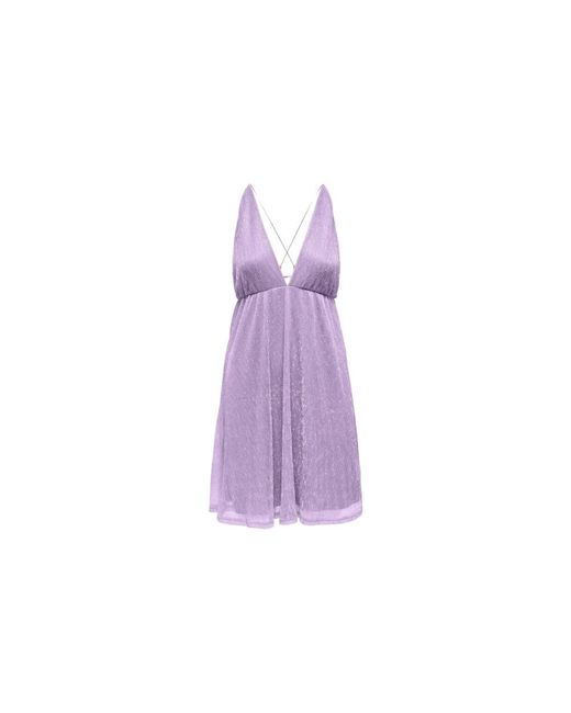 ONLY Purple Short Dresses