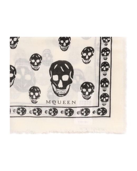 McQueen Natural Winter Scarves