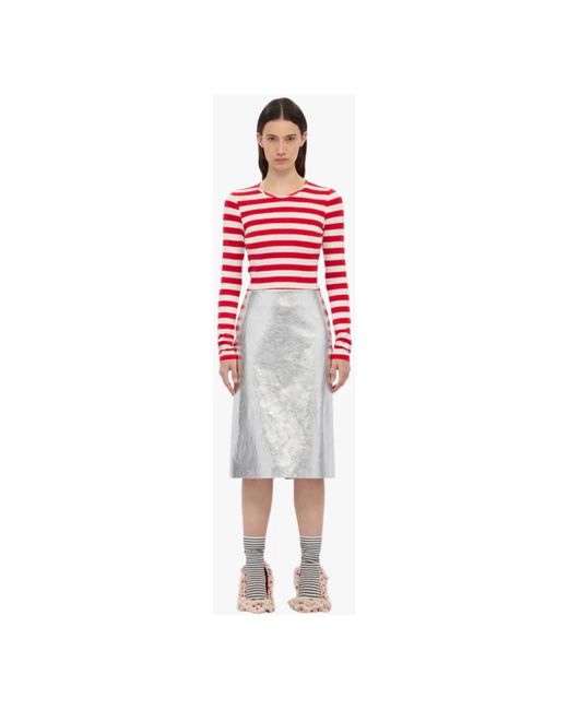 Midi Skirts MSGM en coloris White