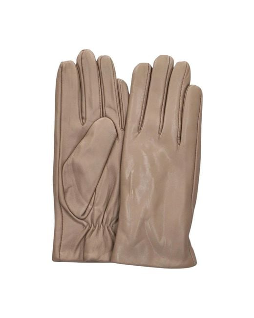 Notre-v Brown Taupe Elegante Handschuhe Für Frauen