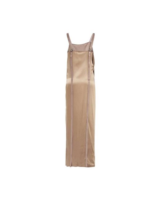Fendi Natural Silk Long Dress