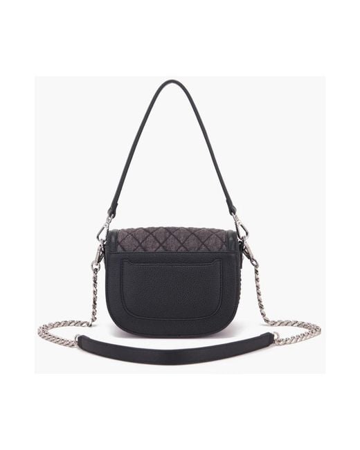 La Carrie Black Shoulder Bags
