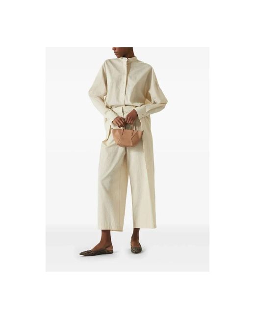 Brunello Cucinelli Natural Luxuriöse hose