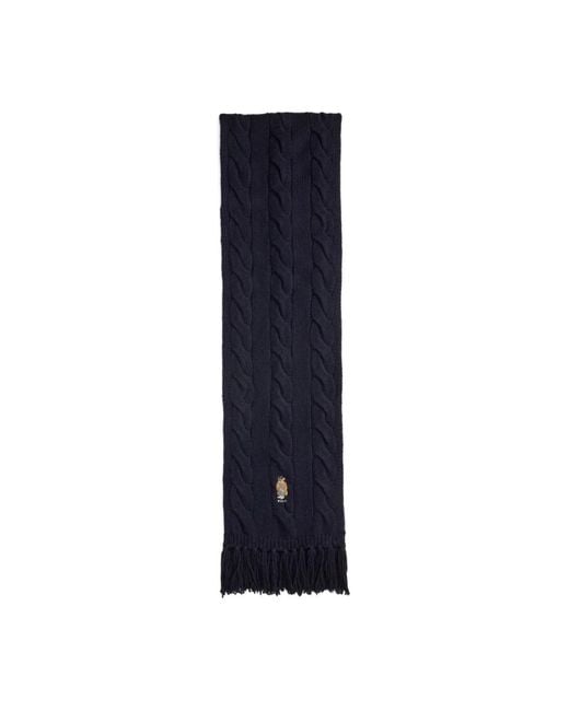 Polo Ralph Lauren Blue Winter Scarves