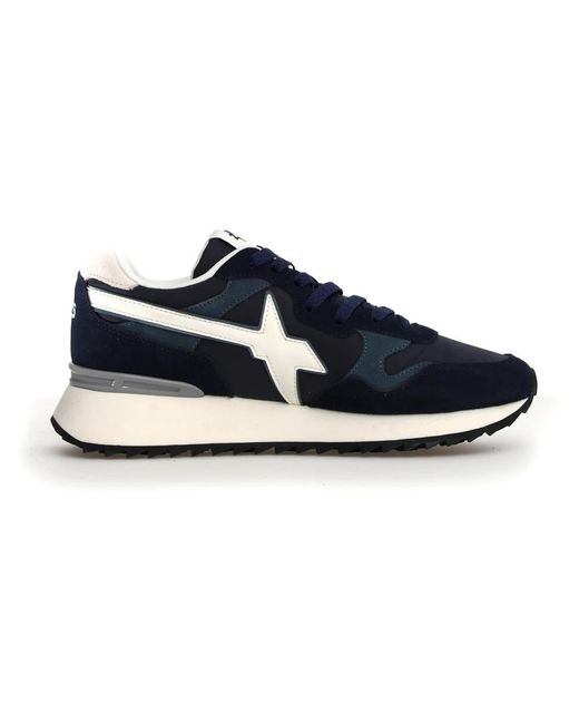 W6yz Blaue sneakers mit chunky sohle in Blue für Herren