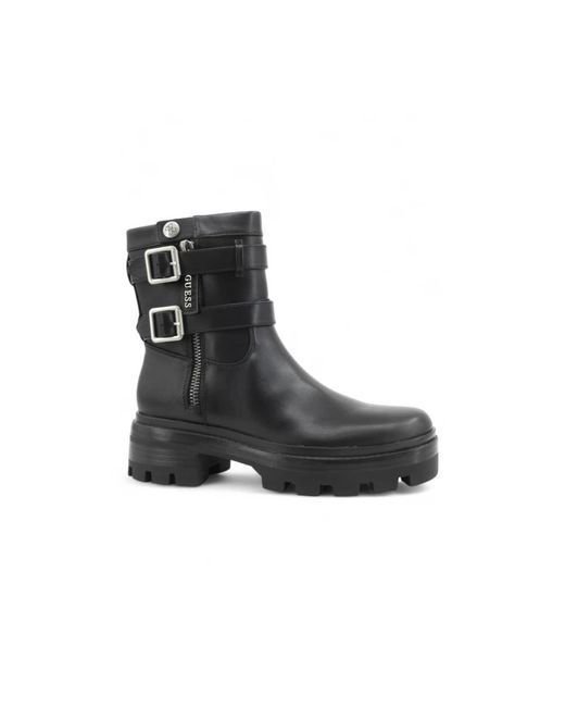 Guess Black Lynden Ankle Boot