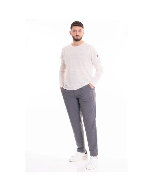 Murphy & Nye Mannen Stuffed Sweater in het White voor heren