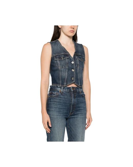 Liu Jo Blue Waistcoats