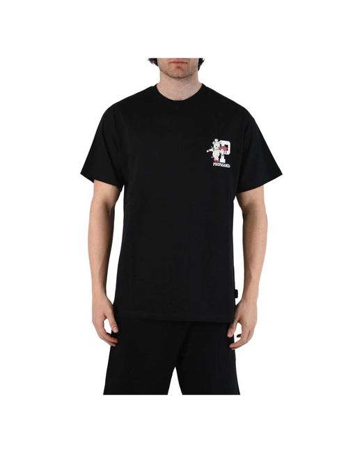 Propaganda Metzger t-shirt mit front- und rückendruck in Black für Herren