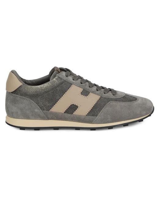 Hogan Gray Sneakers for men