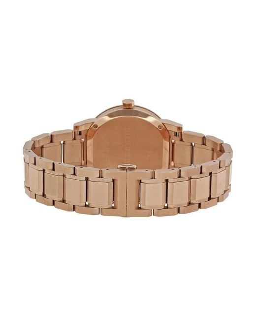 Watches di Burberry in Metallic