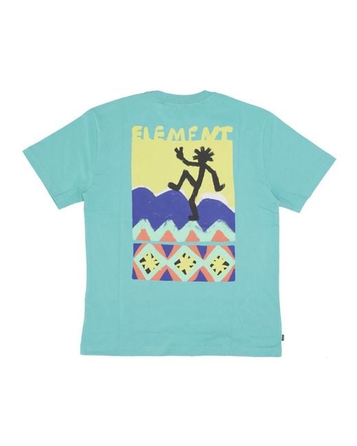 Element Blue T-Shirts for men