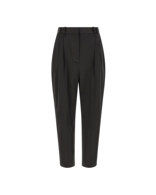 Elisabetta Franchi Black Tapered Trousers
