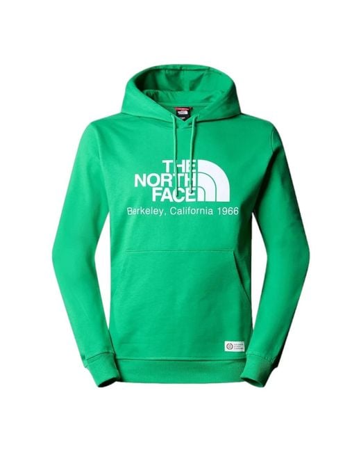 The North Face Green Hoodies for men
