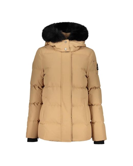 Down Jackets Moose Knuckles de color Natural