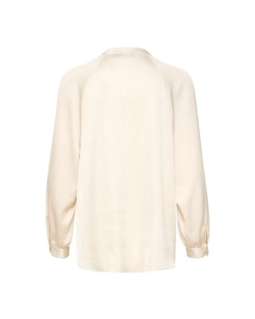 Soaked In Luxury White Blouses
