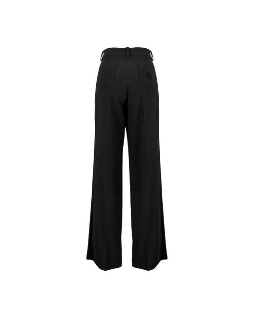 Elisabetta Franchi Leggings Met Rits, Haak En Knoop in het Black