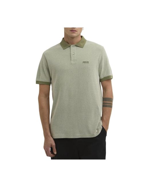 Barbour Green Polo Shirts for men