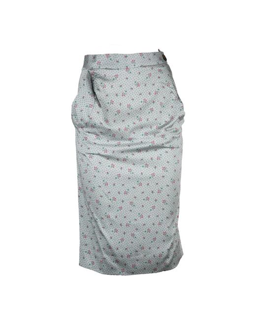 Vivienne Westwood Gray Midi Skirts