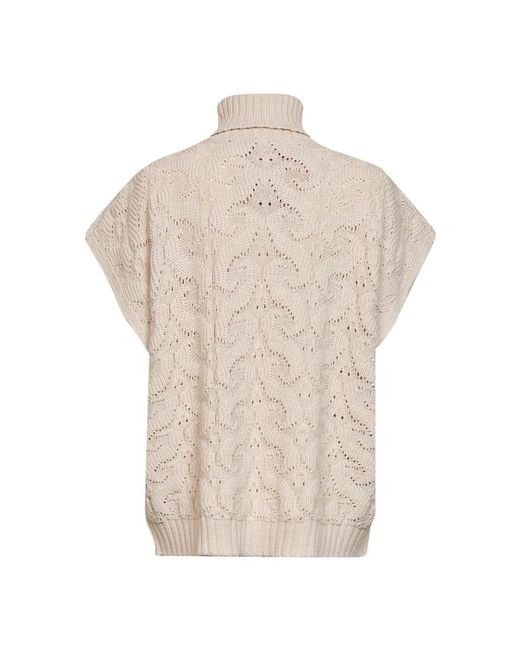 Etro Natural Turtlenecks