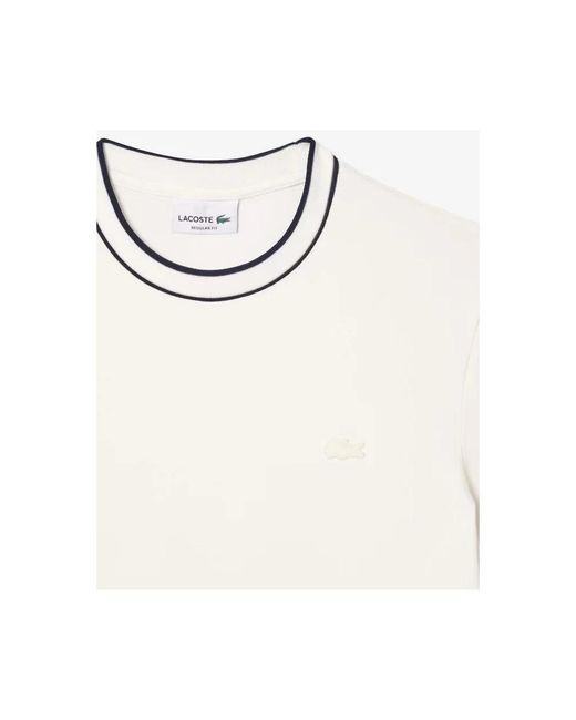 Lacoste White T-Shirts for men