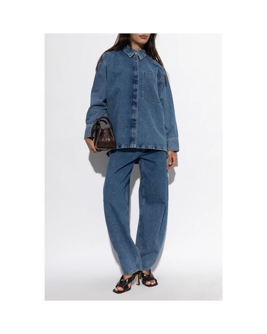 By Malene Birger Blue Loose-Fit Jeans