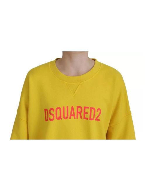 Sweatshirts & hoodies > sweatshirts DSquared² en coloris Yellow