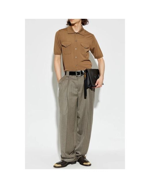 Versace Brown Cardigans for men
