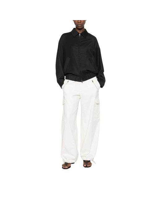 Barena Black Wide Trousers