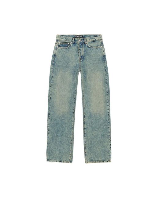 Iuter Blue Straight Jeans for men