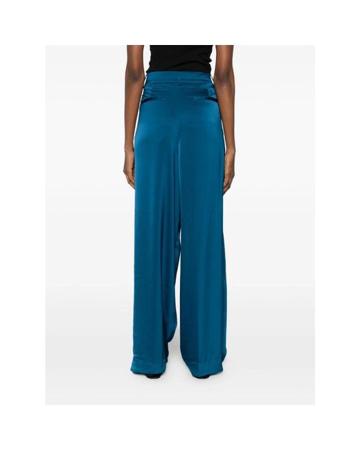 Michael Kors Blue Wide Trousers
