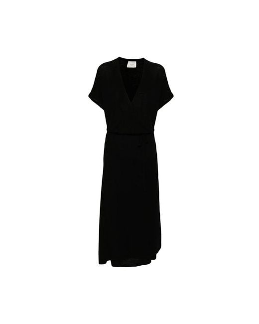 Knitted Dresses Alysi en coloris Black