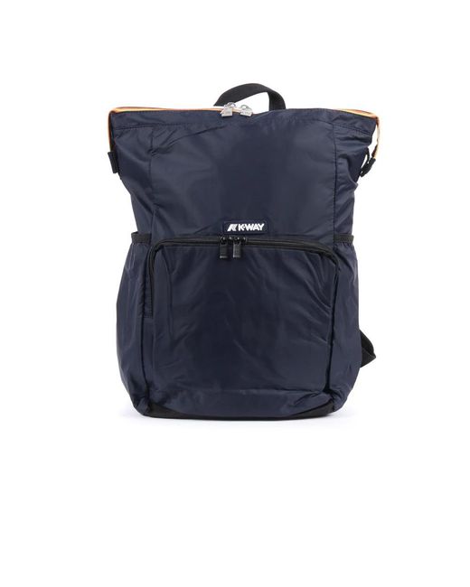 K-Way Blue Backpacks