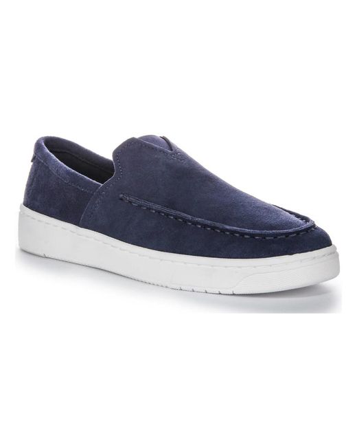 TOMS Blue Loafers for men