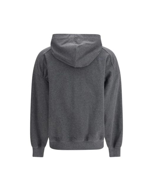 Brunello Cucinelli Gray Zip-Throughs
