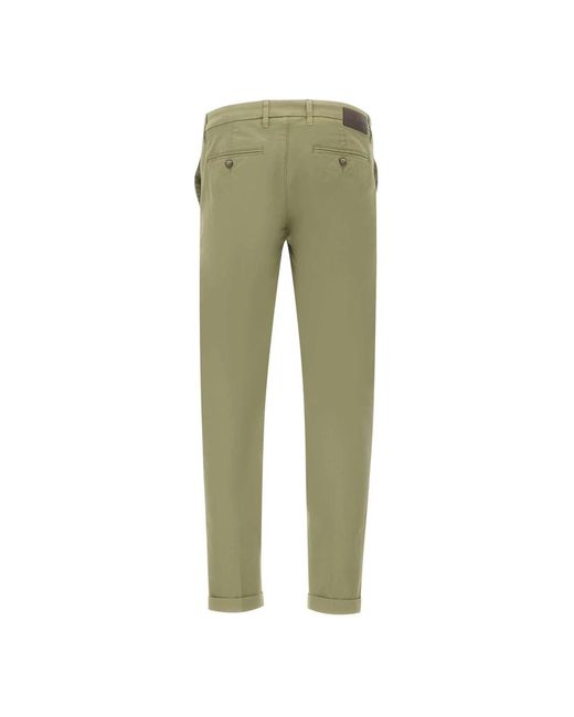Re-hash Green Slim-Fit Trousers for men