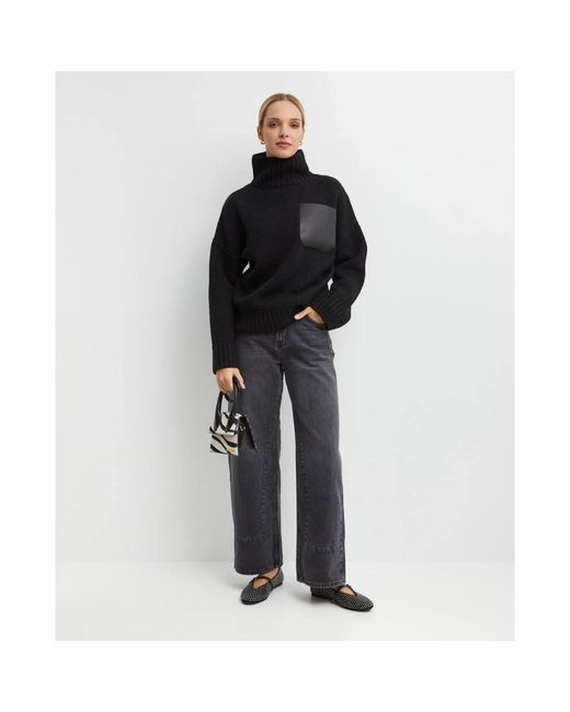 B Sides Black Cropped Jeans
