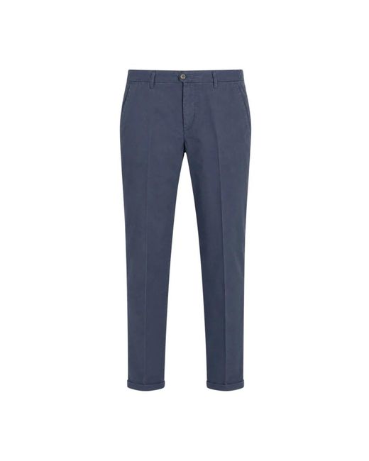 40weft Blue Chinos for men