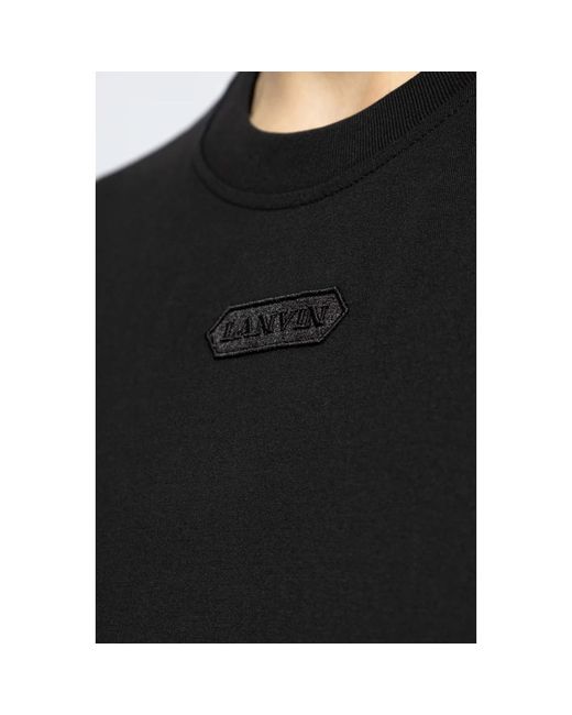 Tops > t-shirts Lanvin pour homme en coloris Black