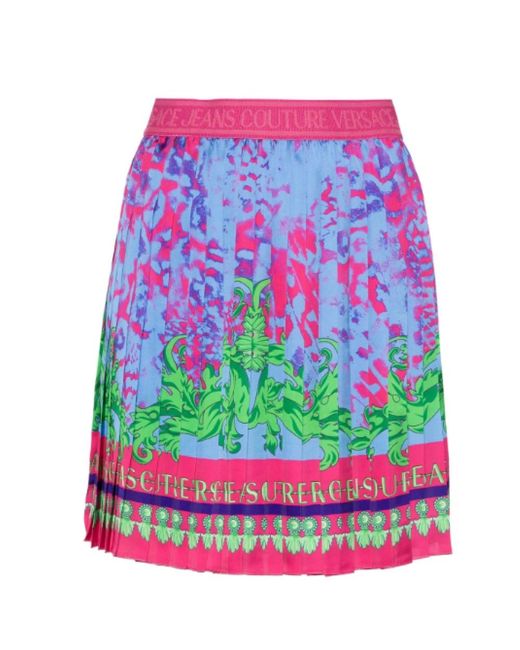 Short skirts Versace de color Pink