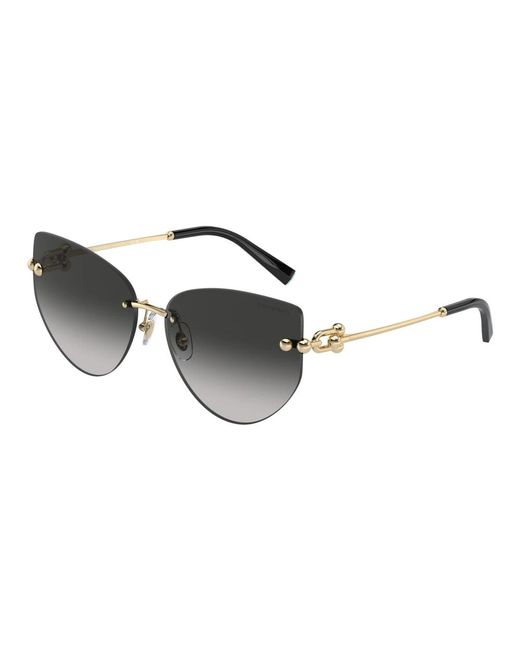 Tiffany & Co Zonnebril Tf3096 Model 60213C in het Metallic