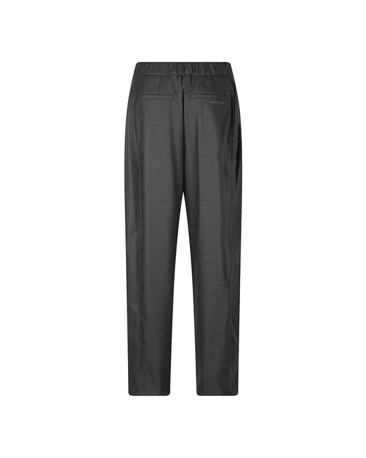 Ermanno Scervino Gray Wide Trousers
