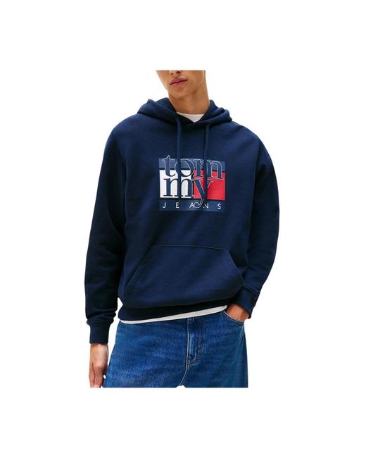 Tommy Hilfiger Hoodies in het Blue voor heren
